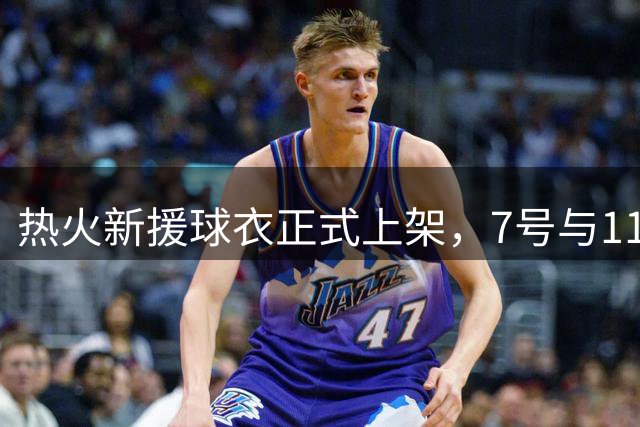 热火新援球衣正式上架，7号与11号引爆球迷热情